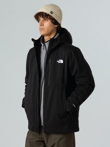 Apex Elevation Stretch Hooded Jacket Black