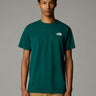 THE NORTH FACE-T-shirt Redbox Regular Petrolio-TRYME Shop