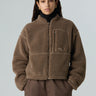 THE NORTH FACE-Pile Extreme Donna a Pelo Lungo Marrone Moca-TRYME Shop