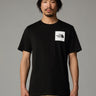 THE NORTH FACE-T-shirt Maniche Corte con Stampa Nero-TRYME Shop
