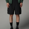 THE NORTH FACE-Pantaloncini Cargo in Tessuto WindWall Nero-TRYME Shop