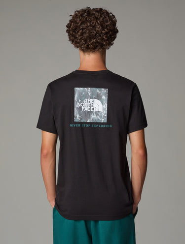 T-Shirt Regular Fit mit Schwarzem Logo
