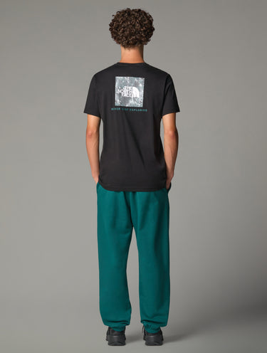 T-Shirt Regular Fit mit Schwarzem Logo
