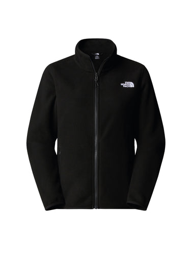 Fleece aus recyceltem Polyester Glacier Schwarz
