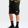 THE NORTH FACE-Shorts Cargo con Tasche a Toppa Nero-TRYME Shop