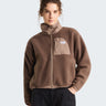 THE NORTH FACE-Giacca in Pile Yumiori Marrone-TRYME Shop