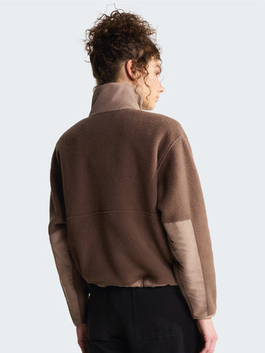 Yumiori Fleece Jacket Brown