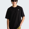 THE NORTH FACE-T-shirt Girocollo in Cotone Nero-TRYME Shop