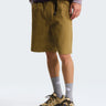 THE NORTH FACE-Pantaloncini Baggy in Cotone con Cinta Senape-TRYME Shop