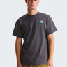 THE NORTH FACE-T-shirt Maniche Corte con Stampa Grafica Asfalto-TRYME Shop