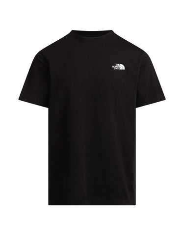 T-shirt with Commemorative Print Black