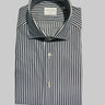 XACUS-Camicia Active Shirt in Twill Oxford Righe Blu-TRYME Shop