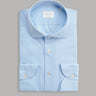 XACUS-Camicia Active Shirt in Twill Oxford Celeste-TRYME Shop