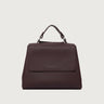 ORCIANI-Borsa Sveva a Mano Piccola Burgundy-TRYME Shop