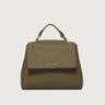 ORCIANI-Borsa Sveva a Mano Piccola Verde Militare-TRYME Shop