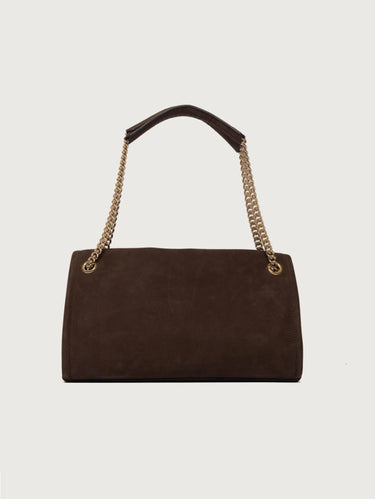 Borsa Venus Small in Pelle Nabuk Testa di Moro
