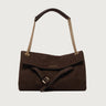 ORCIANI-Borsa Venus Small in Pelle Nabuk Testa di Moro-TRYME Shop