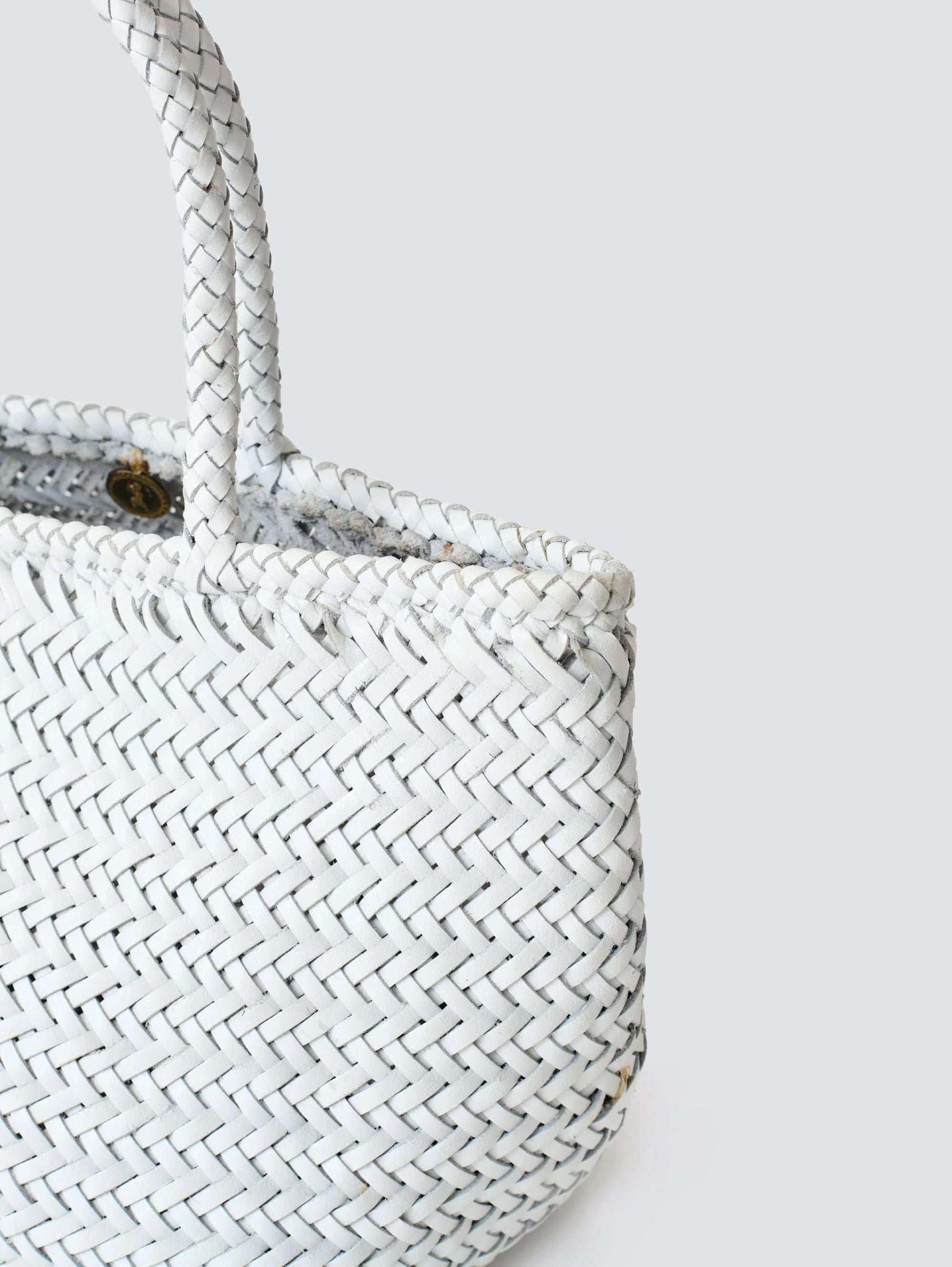 Cestino In Rattan A Forma Di Ghianda – Intrecciato A Mano, Multifunzionale, Per Decorazione E Foto, Piccola Tracolla - 3