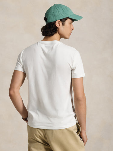 Custom Slim Fit Crew Neck T-shirt White