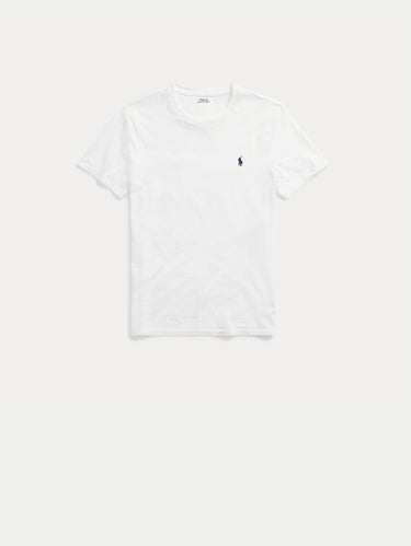 Custom Slim Fit Crew Neck T-shirt White