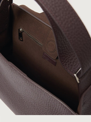 Borsa Sveva a Mano Media Burgundy