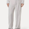 CLOSED-Pantaloni in Lino Gamba Ampia Fango-TRYME Shop