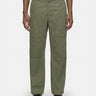 CLOSED-Pantaloni in Popeline con Tasche Applicate Verde Oliva-TRYME Shop