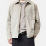 CLOSED-Camicia Overshirt in Twill di Cotone Beige-TRYME Shop