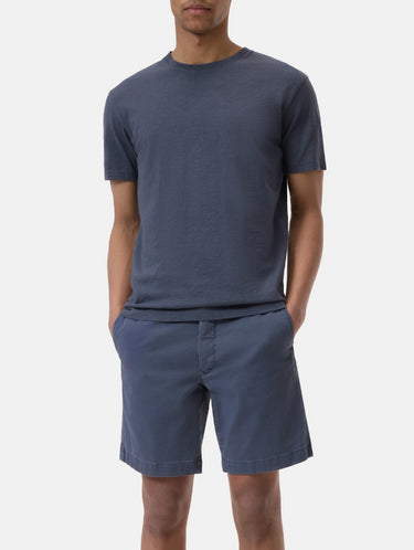 T-Shirt aus Bio-Baumwolle Blau