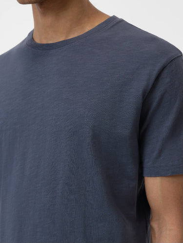 T-Shirt aus Bio-Baumwolle Blau