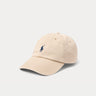 RALPH LAUREN-Cappello da Baseball in Cotone Twill Beige-TRYME Shop