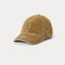 RALPH LAUREN-Cappello in Velluto a Coste Miele-TRYME Shop