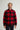 WOOLRICH-Giacca a Camicia Quadri in misto Lana Imbottita Rossa-TRYME Shop