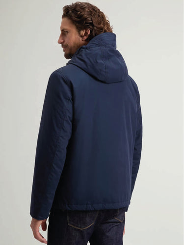 Giaccone Microfibra Mountain Cloth Blu