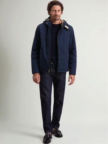 Giaccone Microfibra Mountain Cloth Blu