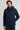 WOOLRICH-Giaccone Microfibra Mountain Cloth Blu-TRYME Shop