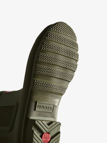 Bottines Chelsea en Caoutchouc avec Élastique Vertes