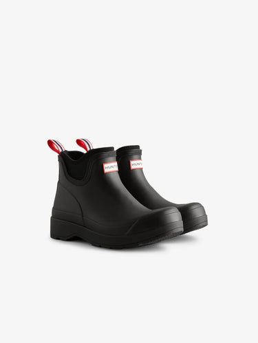 Bottines Play Chelsea en Néoprène et Jupe Noires