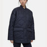 CLOSED-Giubbotto Trapuntato in Nylon Blu-TRYME Shop