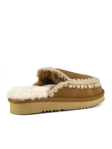 Ciabatta Eskimo Slipper Cognac
