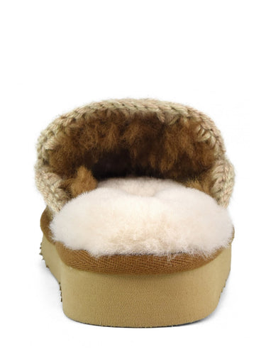 Ciabatta Eskimo Slipper Cognac