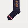 RALPH LAUREN-Calze con Polo Bear e Scritt Ralph Blu-TRYME Shop