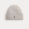 RALPH LAUREN-Cappello in Lana Merino Extrafine Grigio-TRYME Shop