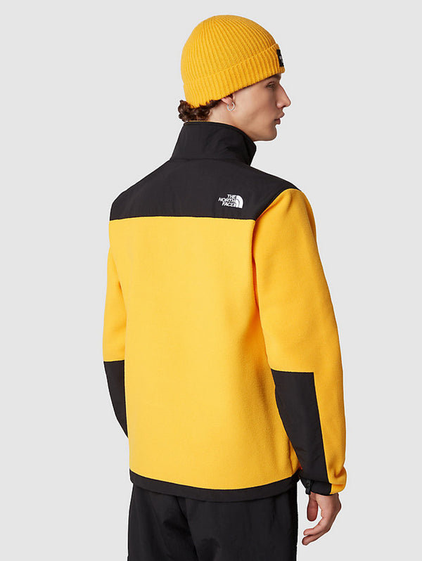 Denali-Jacke aus recyceltem Polartec-Fleece Gelb/Schwarz