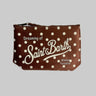 MC2 SAINT BARTH-Pochette Aline Pois Marrone-TRYME Shop