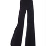 NORMA KAMALI-Pantaloni in Jersey Elasticizzato Nero-TRYME Shop