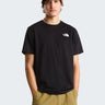 THE NORTH FACE-T-shirt Girocollo con Logo Posteriore Nero-TRYME Shop