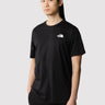 THE NORTH FACE-T-shirt Maniche Corte con Stampa Redbox Nero-TRYME Shop