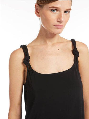 Top con Spalline Torchon Faida Nero