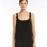 MAX MARA MM-Top con Spalline Torchon Faida Nero-TRYME Shop